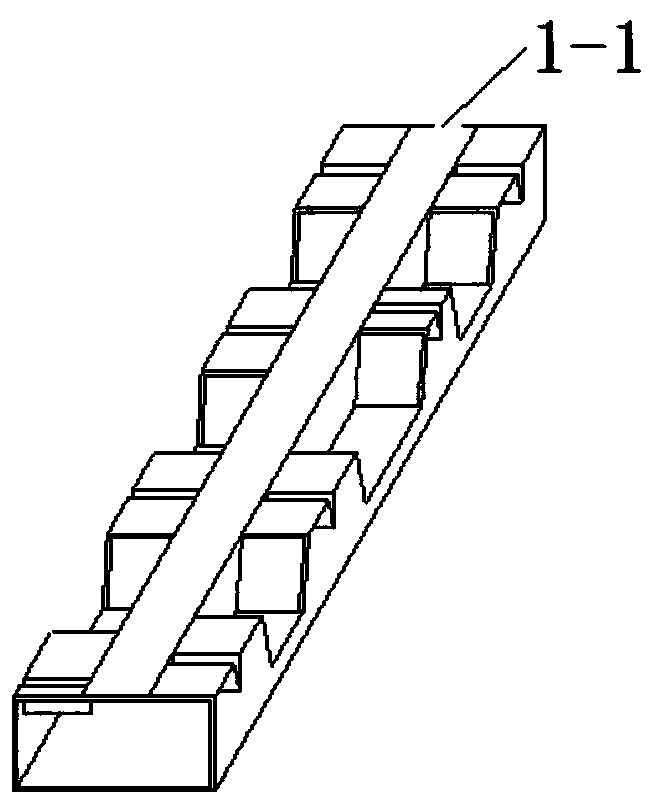 Beam and plate combined system for LOFT