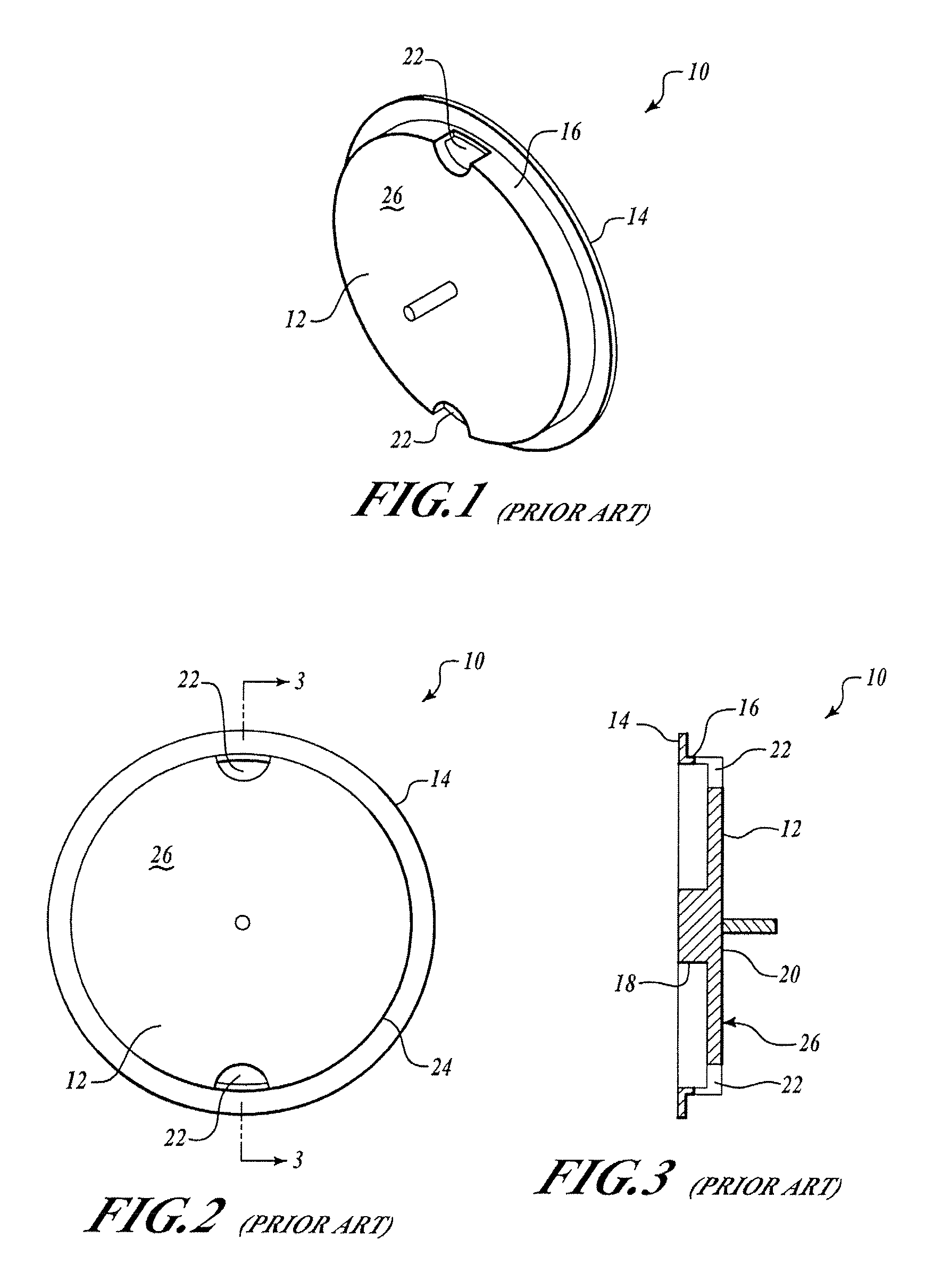 Baseplate for a ring laser gyroscope