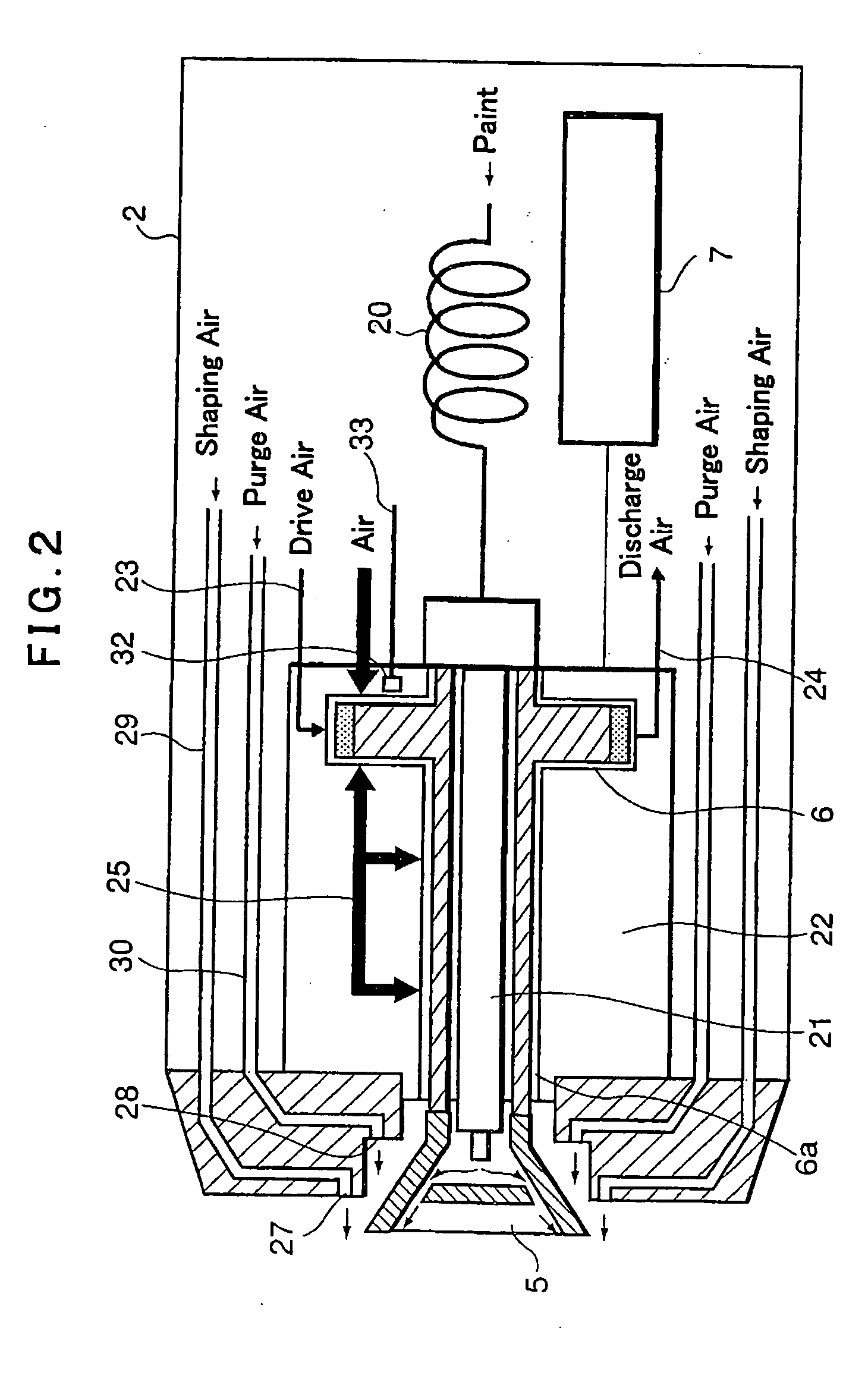 Electrostatic coating system