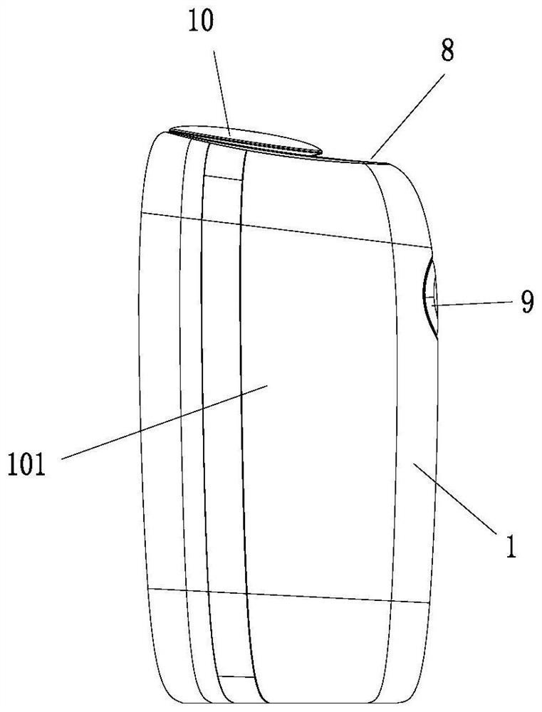 Low-temperature smoking set with cooling component