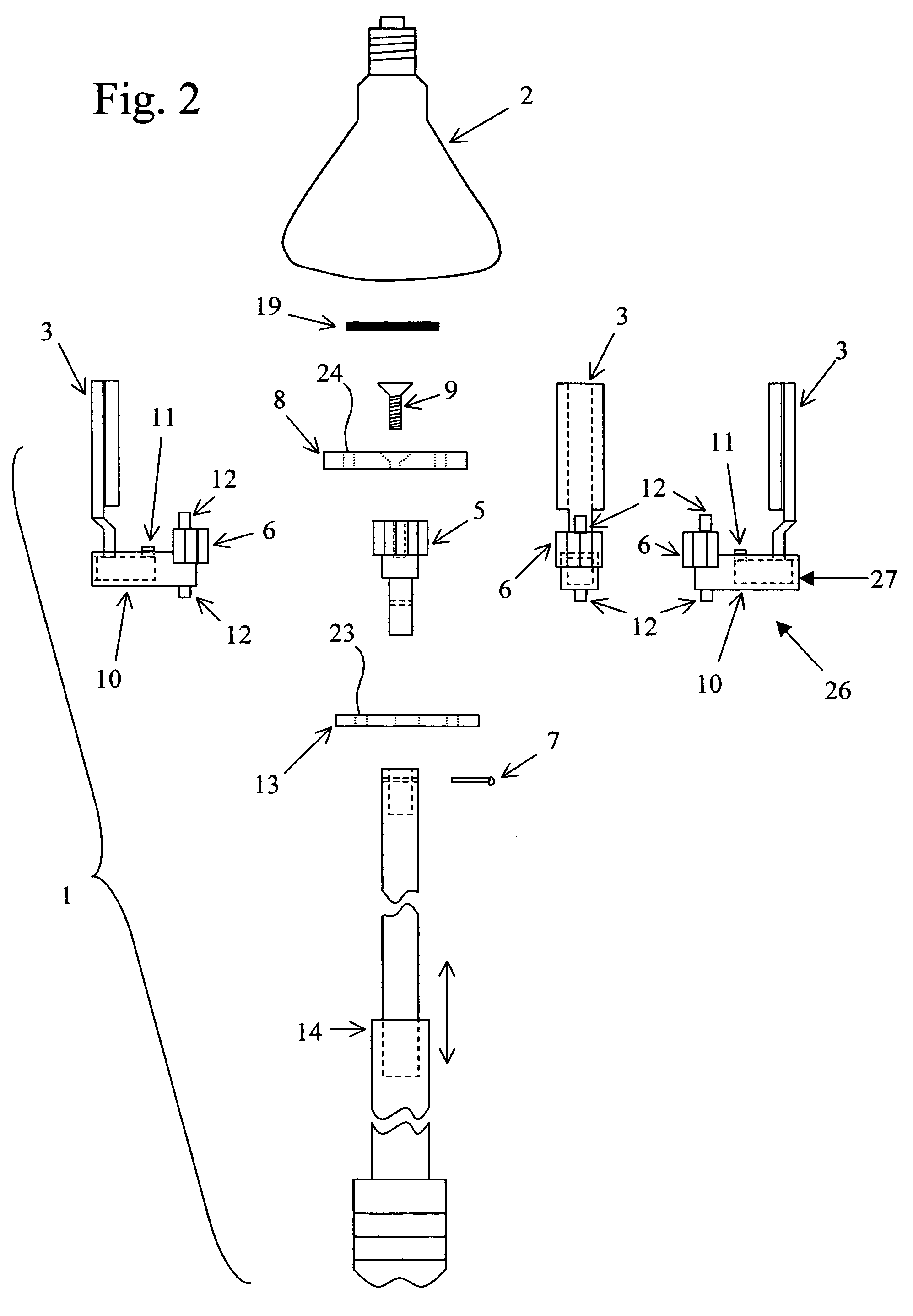 Light bulb installation and removal device