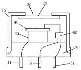 Alarm device and detection method for in-vehicle human body detection