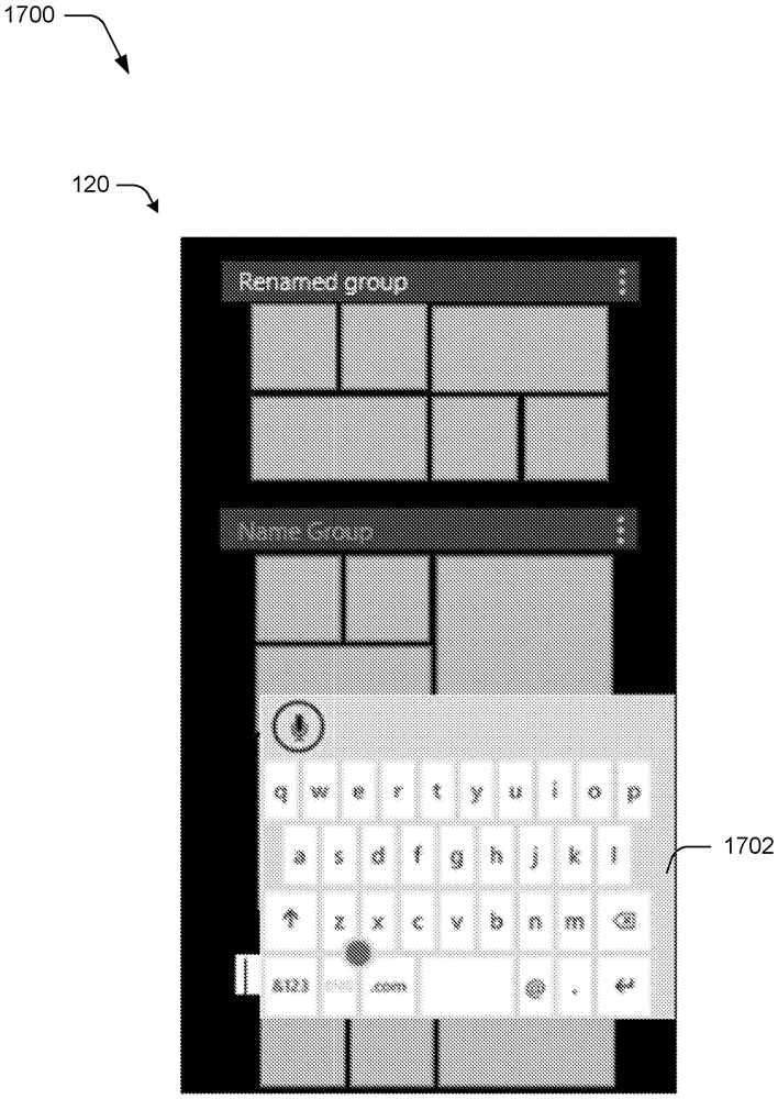 Control over presentation interactions within the app launcher