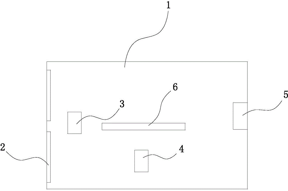 Indoor camera shooting monitoring system based on pyroelectric sensing detection