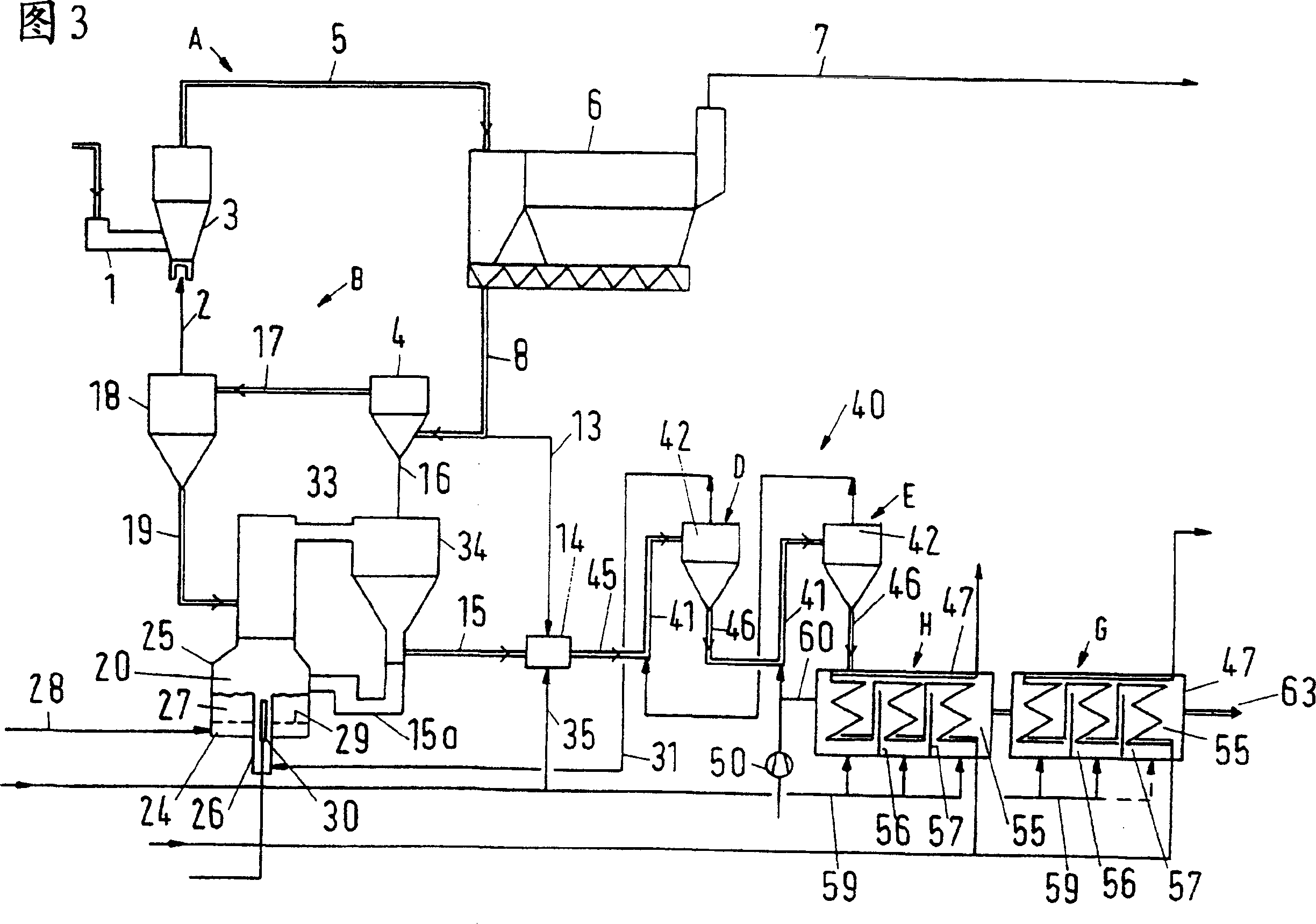 Process and plant for producing metal oxide from metal compounds