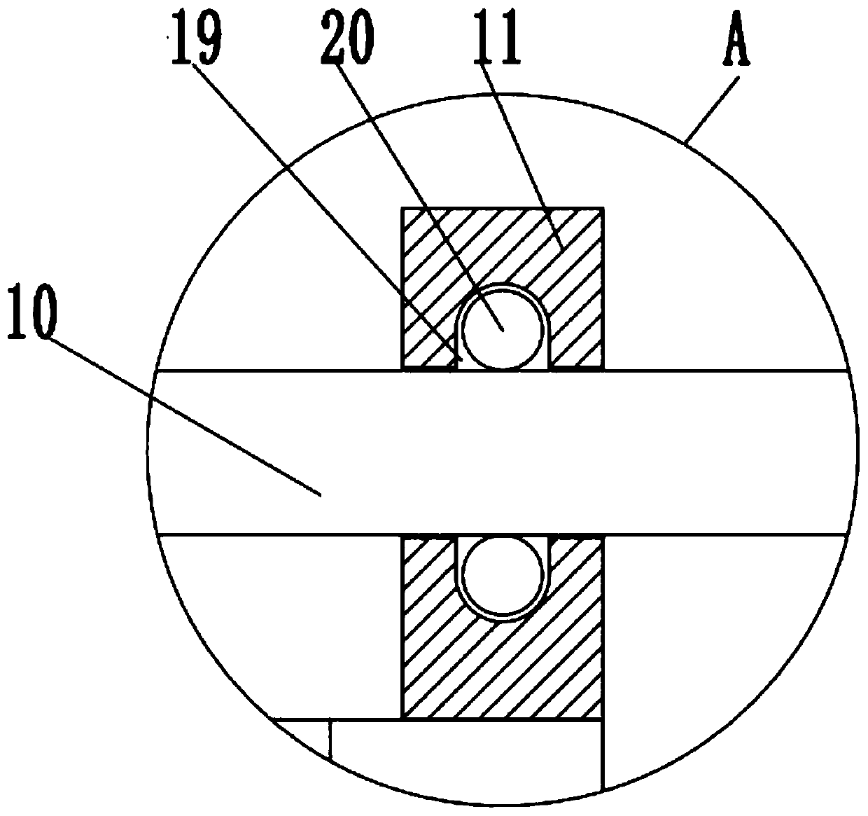 Refrigerator glass partition plate production forming mold facilitating mold withdrawing