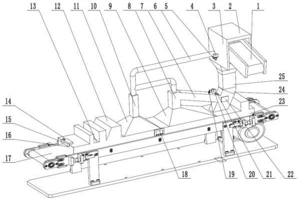 Intelligent multiphase flow self-circulation energy-saving dust suppression and removal device