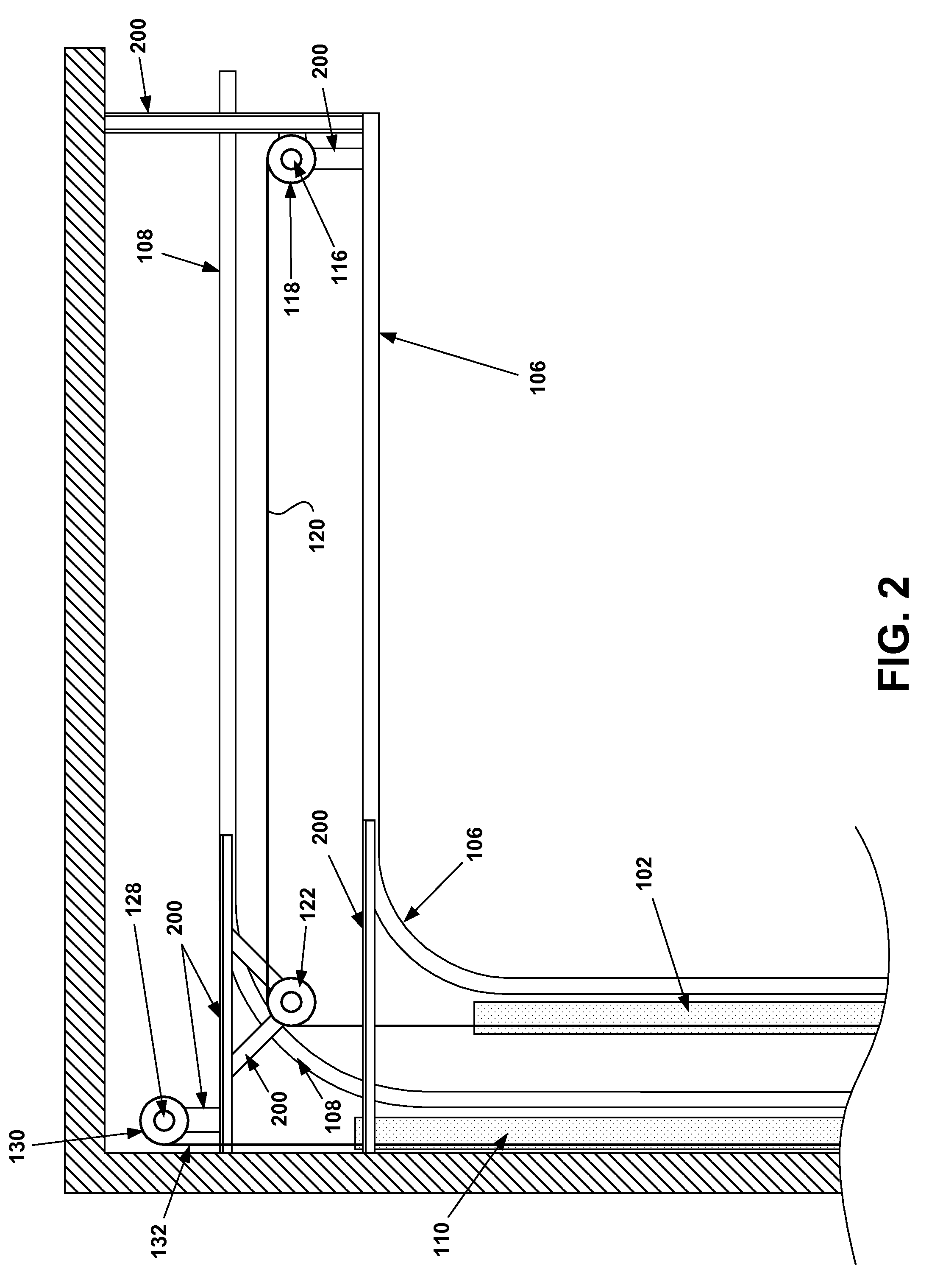 Independently operable secure ventilating garage door