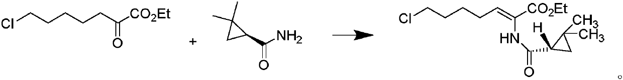 A kind of preparation method of cilastatin sodium intermediate