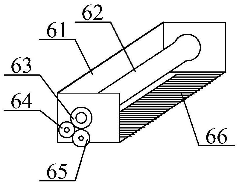 Municipal engineering landscaping trimmer capable of being adjusted at multiple angles