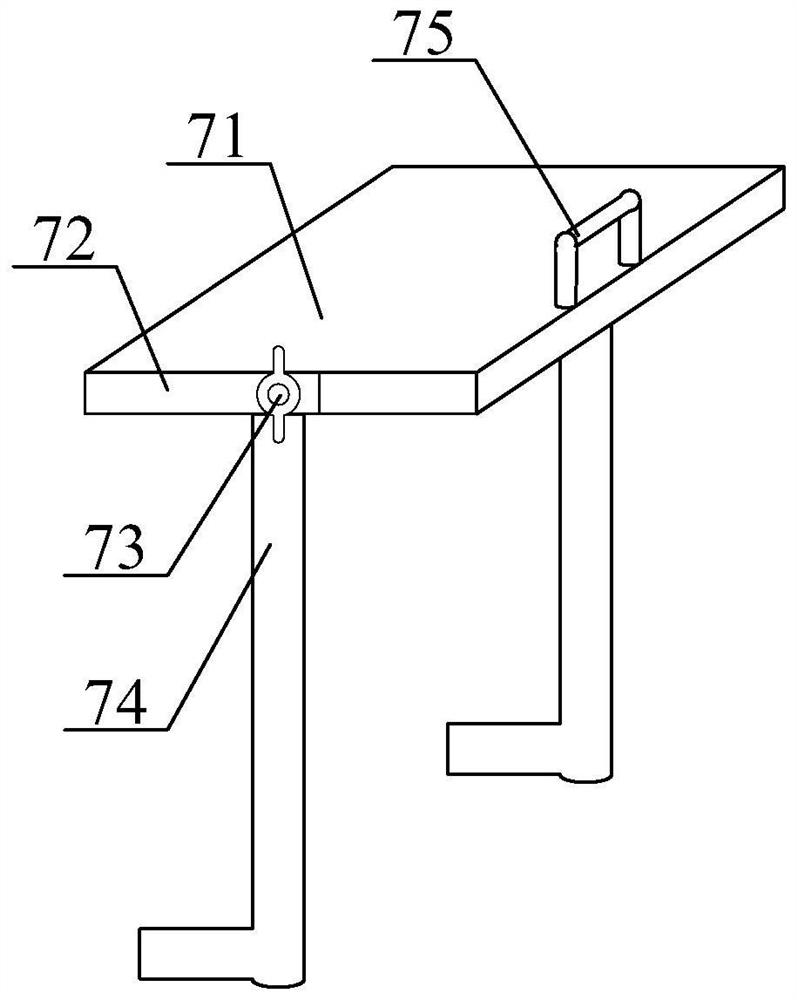 Municipal engineering landscaping trimmer capable of being adjusted at multiple angles