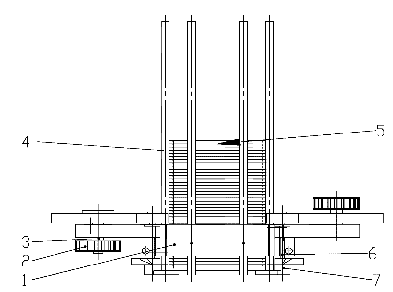 High-speed cap separating mechanism