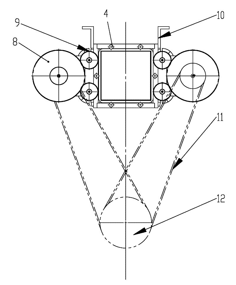 High-speed cap separating mechanism