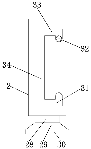 Lead-acid battery power supply shell being convenient to carry