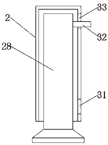 Lead-acid battery power supply shell being convenient to carry