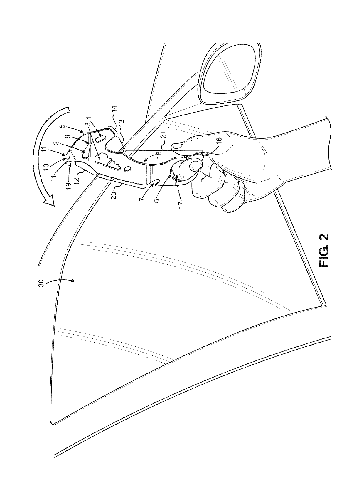 Multi Function Hand Tool in a Unitary Device