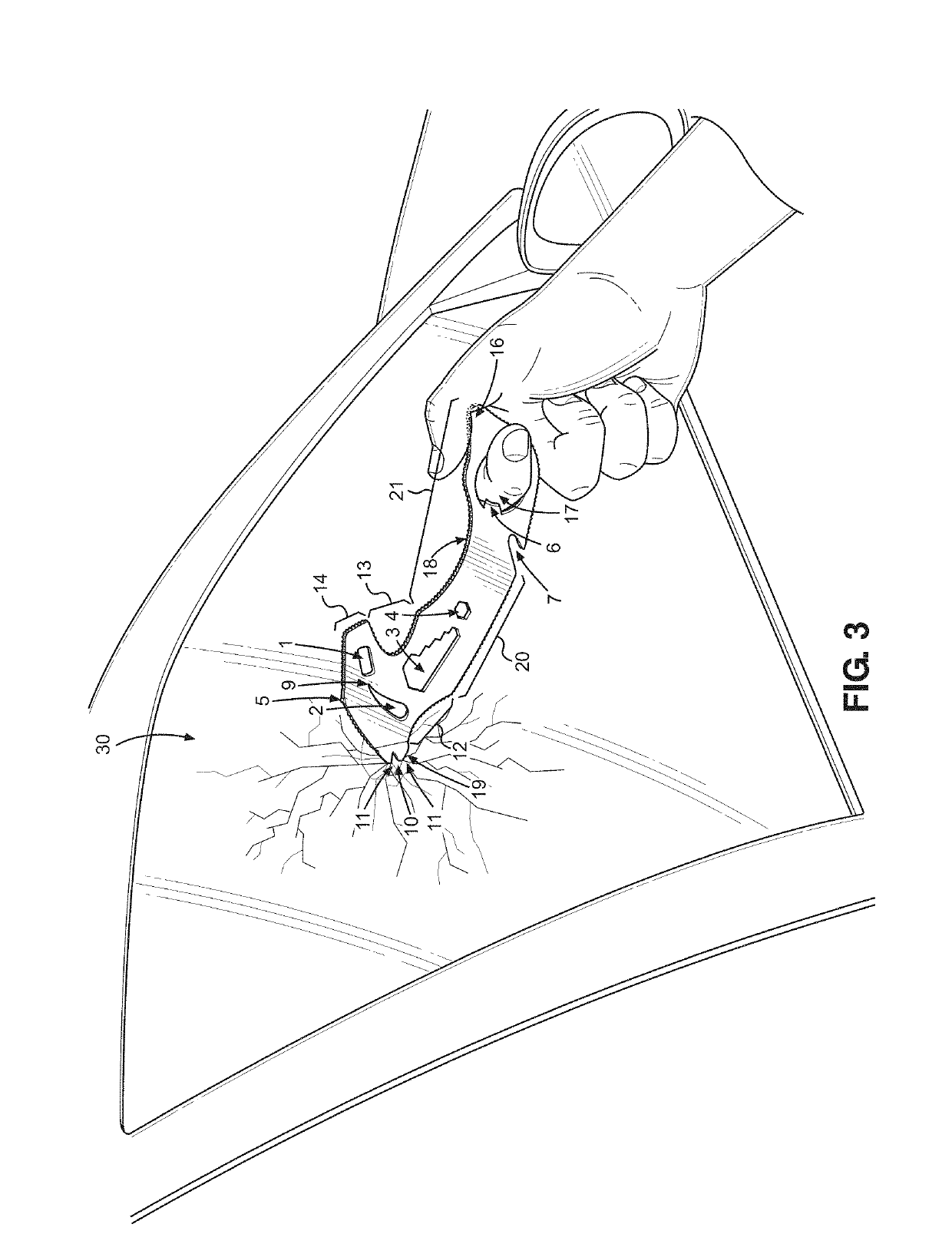 Multi Function Hand Tool in a Unitary Device