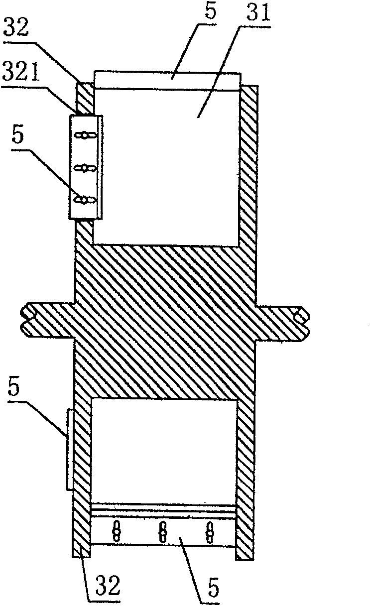 Branch crushing machine