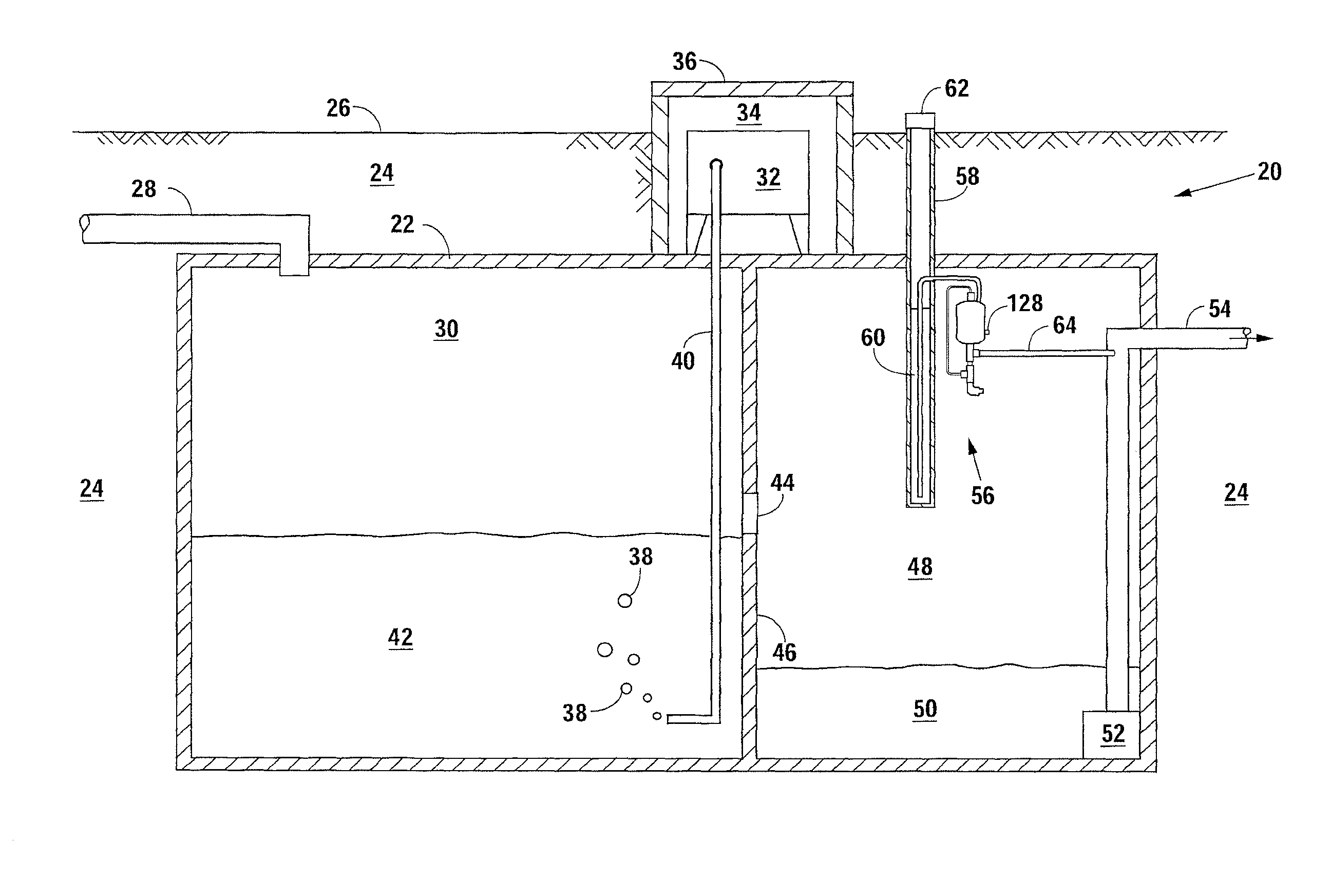 Vacuum-actuated liquid disinfectant dispenser and system