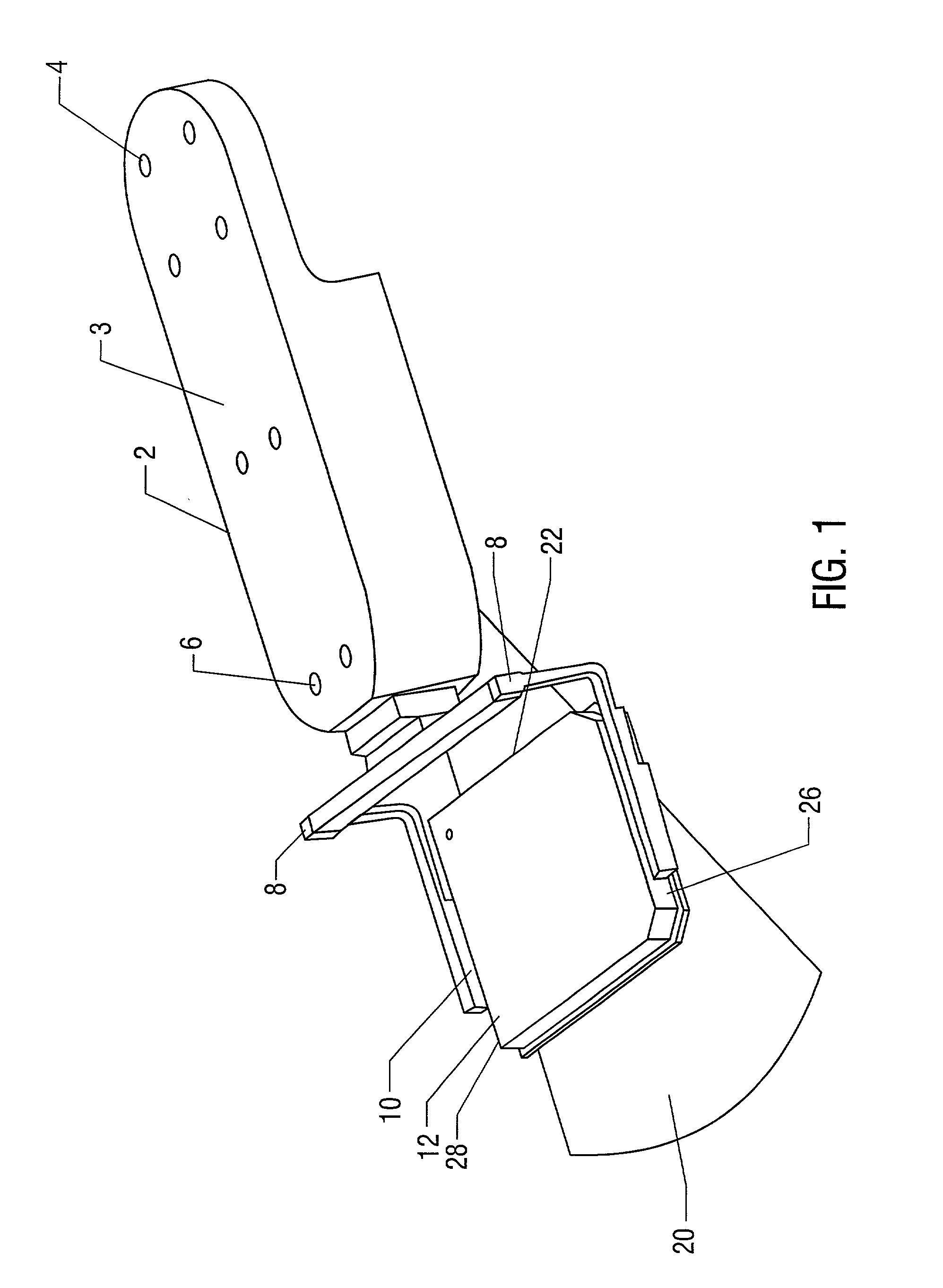 Robot mounted barcode reader