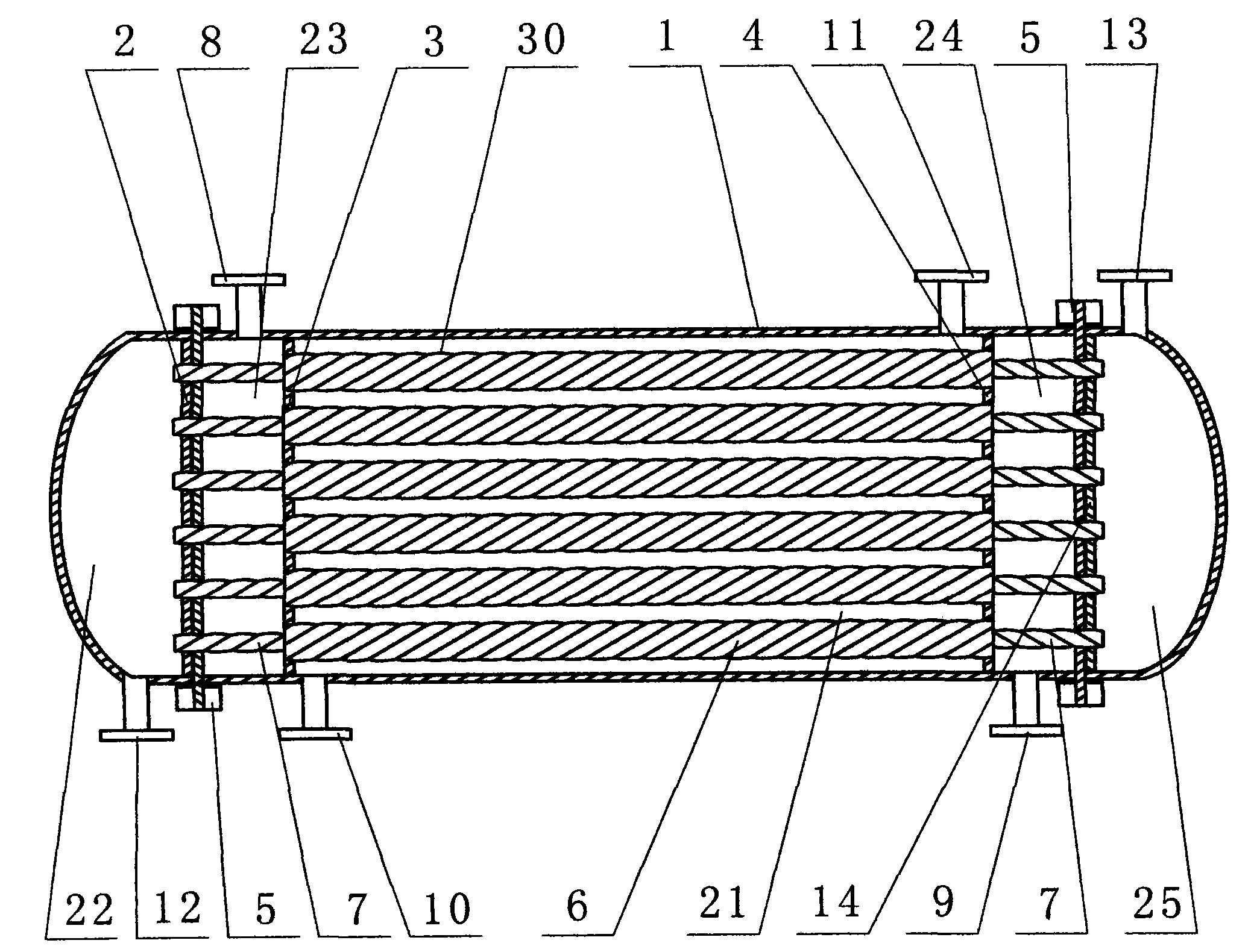 Energy-saving high efficiency rapid condenser