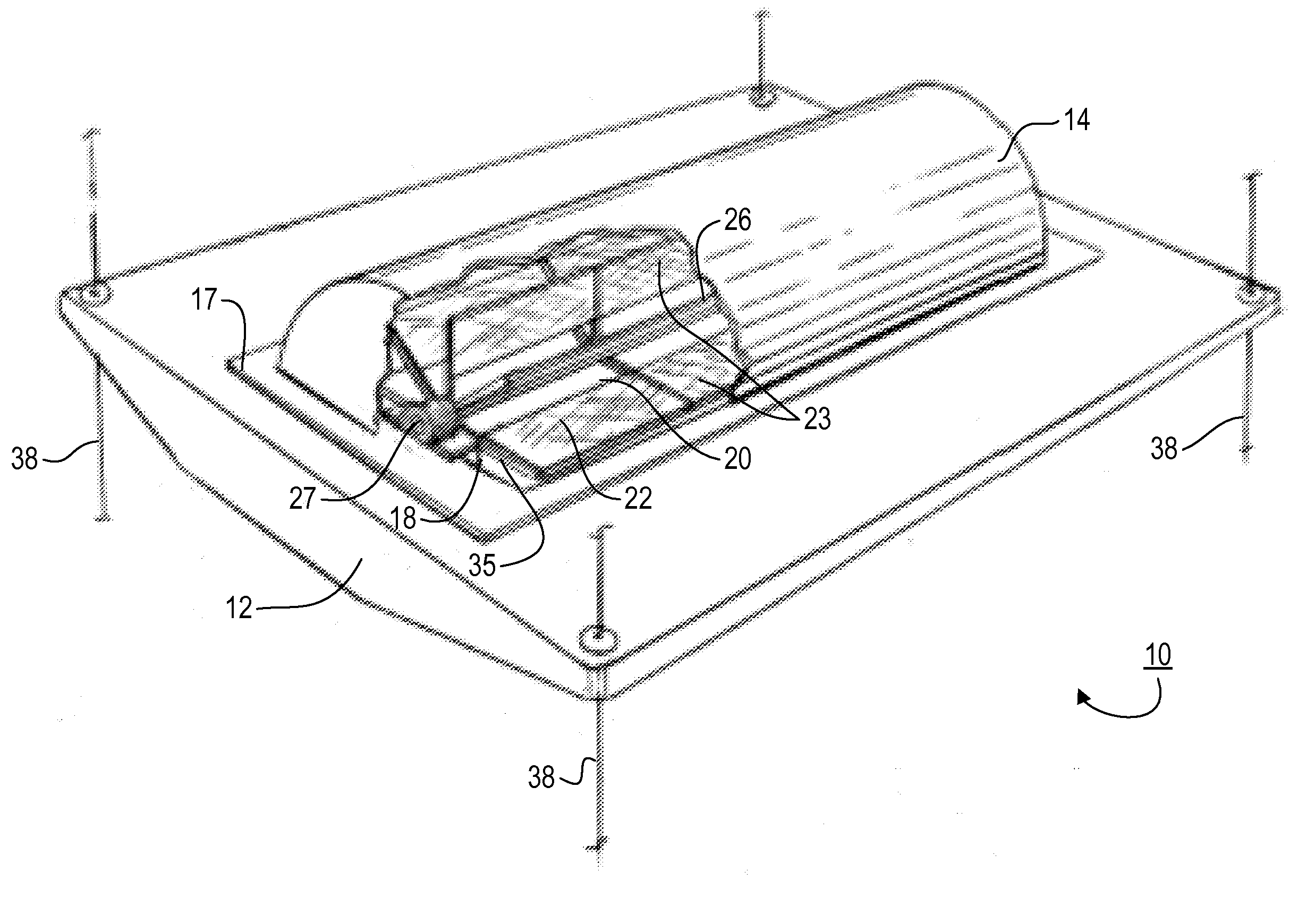 Generation of energy from subsurface water currents