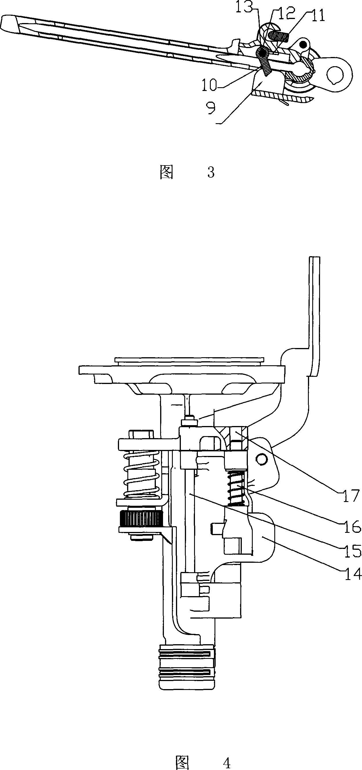 Pneumatic rivetter without idle operation