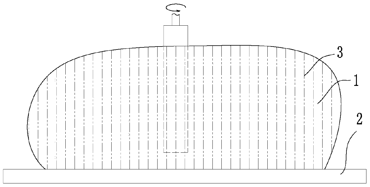 Layered rock thin plate-shaped sample production and loading method