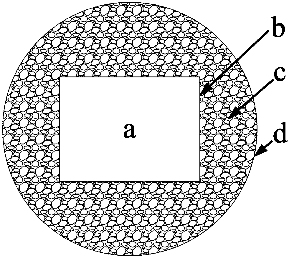 Acetylene hydrochlorination catalyst based on porous tube wall hollow foam material and preparation method and application of acetylene hydrochlorination catalyst