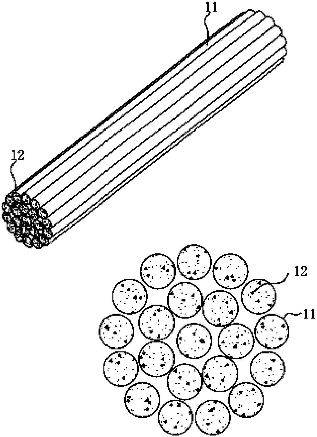 Pet chews with tooth-care effect and preparation method thereof