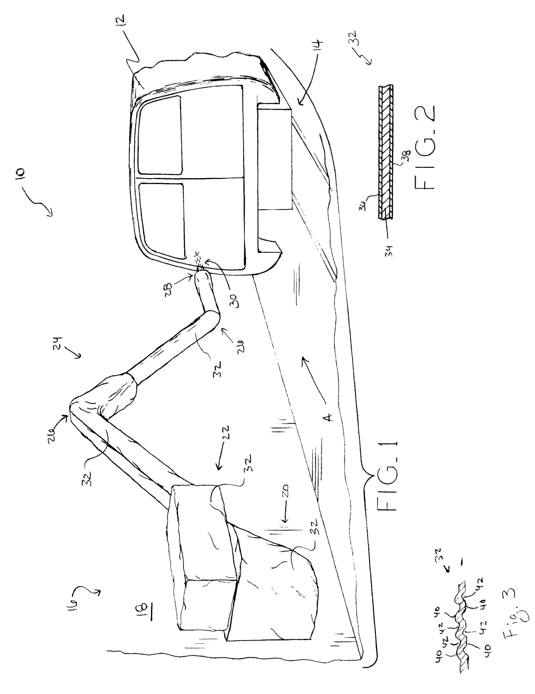 Polymeric cover for robots