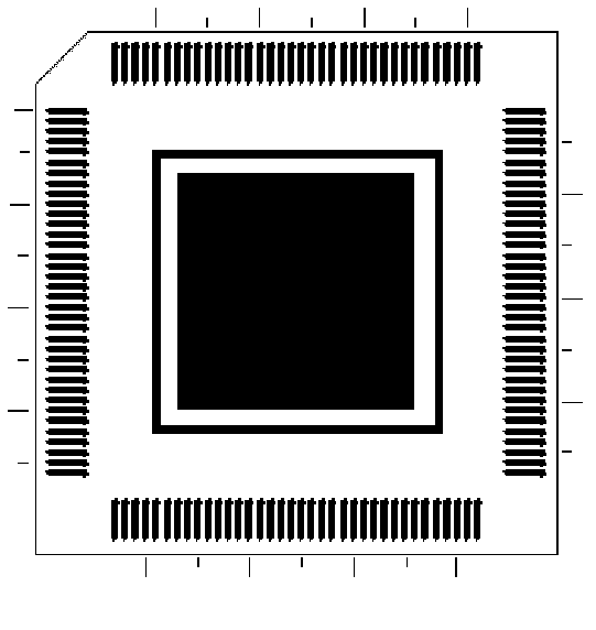 Method for designing bonding pad of surface mounted component, bonding pad structure and printing circuit board