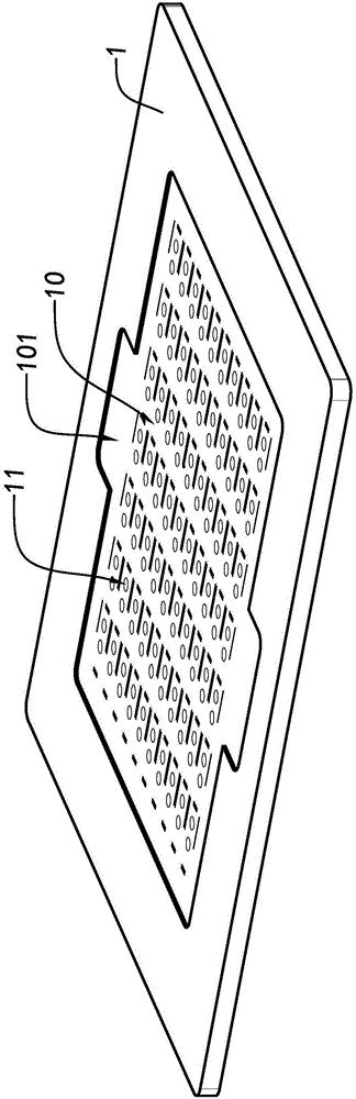 Cropping locating jig capable of preventing cropping pollution, and dust exhaust structure and method thereof