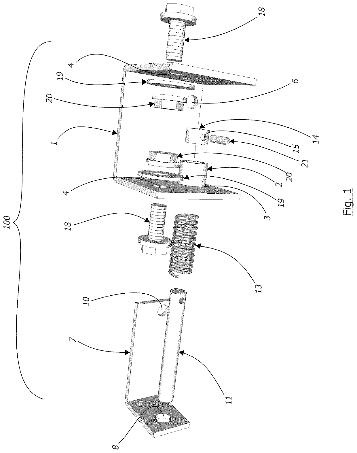 Parking brake mechanism