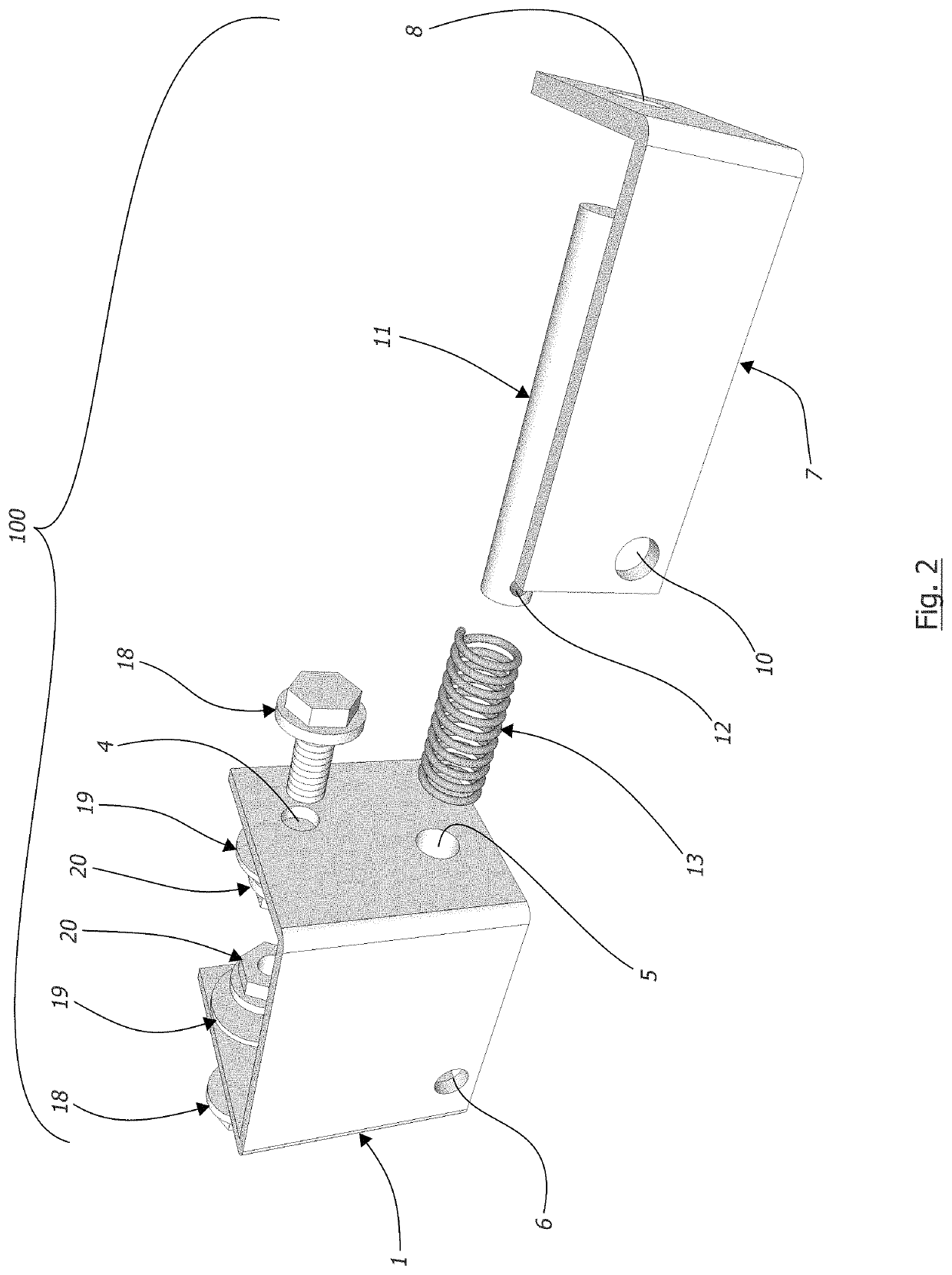 Parking brake mechanism