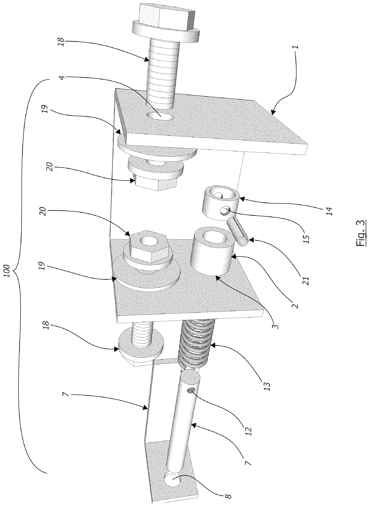 Parking brake mechanism