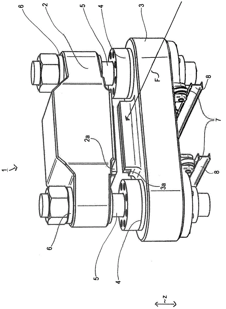 Co-moving hydraulic shears without stand