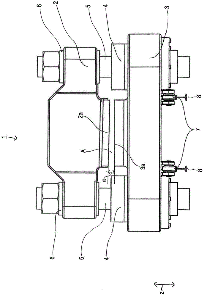 Co-moving hydraulic shears without stand