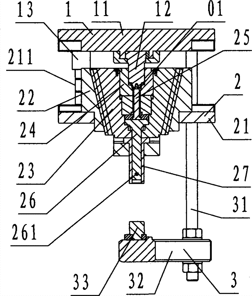 Half stamp forging forming die