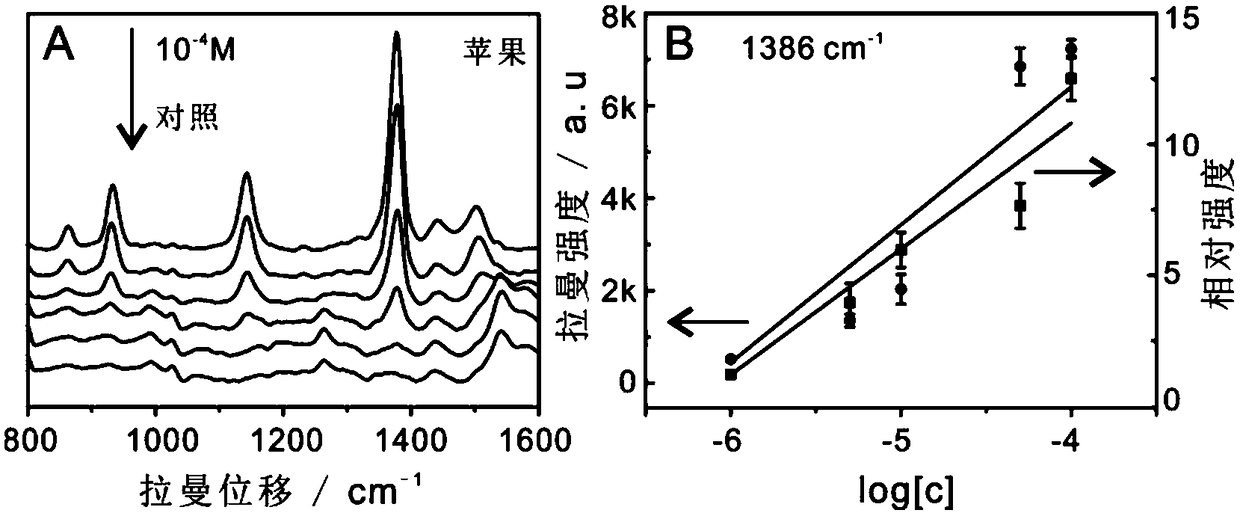 Liquid-liquid interface detection method for surface-enhanced Raman spectroscopy