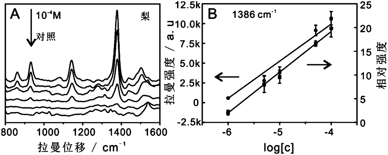 Liquid-liquid interface detection method for surface-enhanced Raman spectroscopy