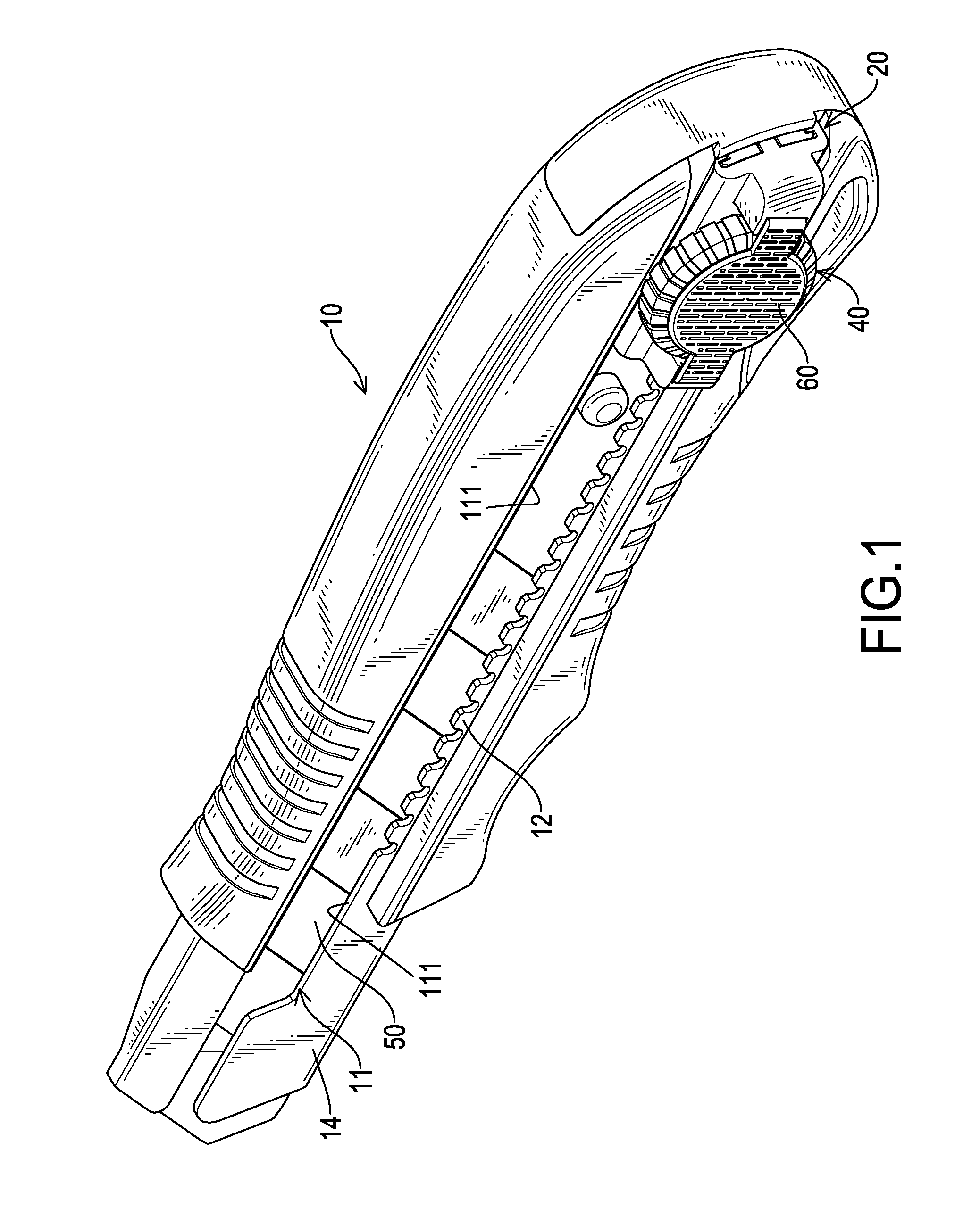 Cutter assembly having dual locking effect