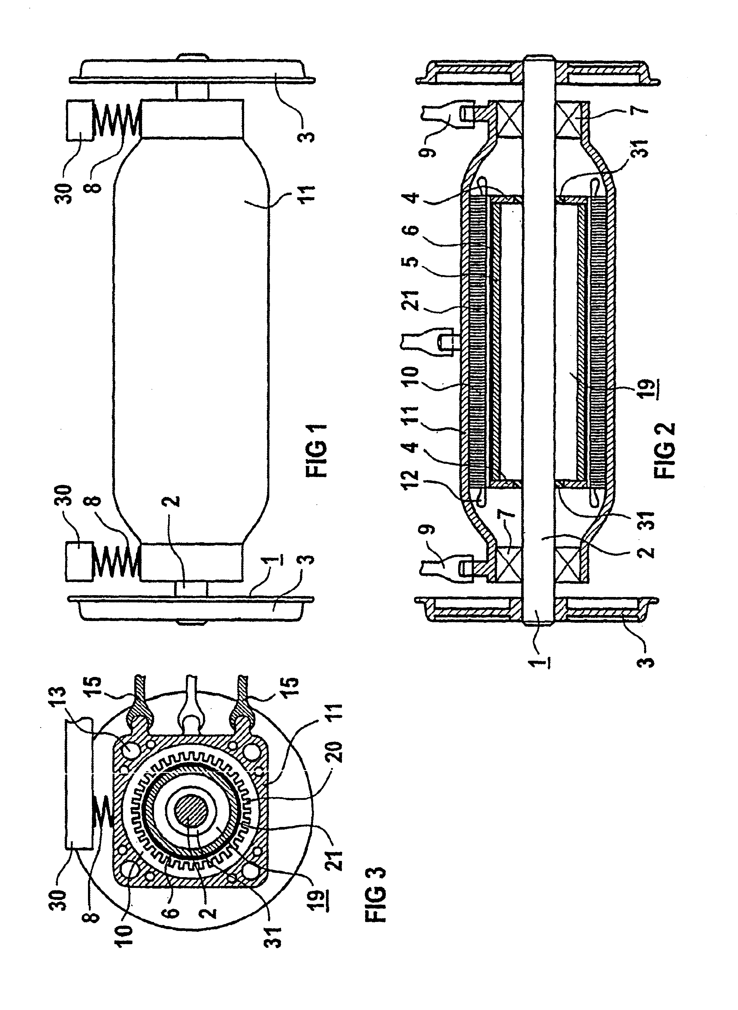 Direct drive for a wheel set