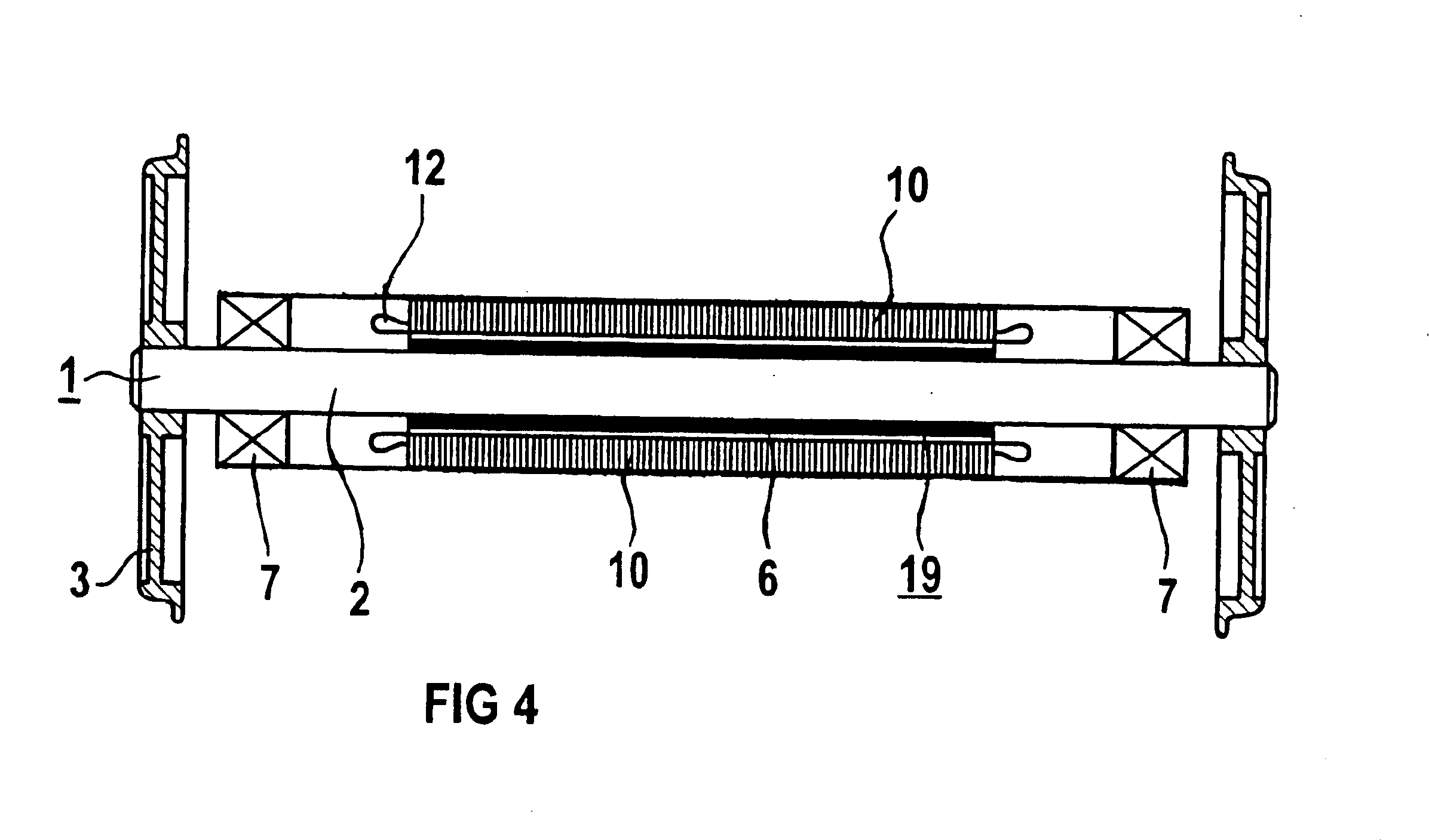 Direct drive for a wheel set