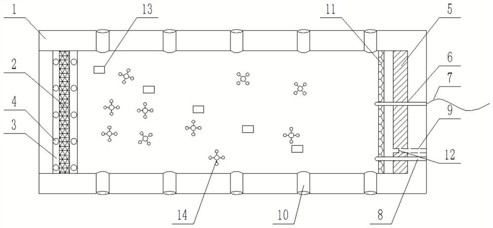 An in-situ methane detonation energy-gathering perforating device with molecular sieves