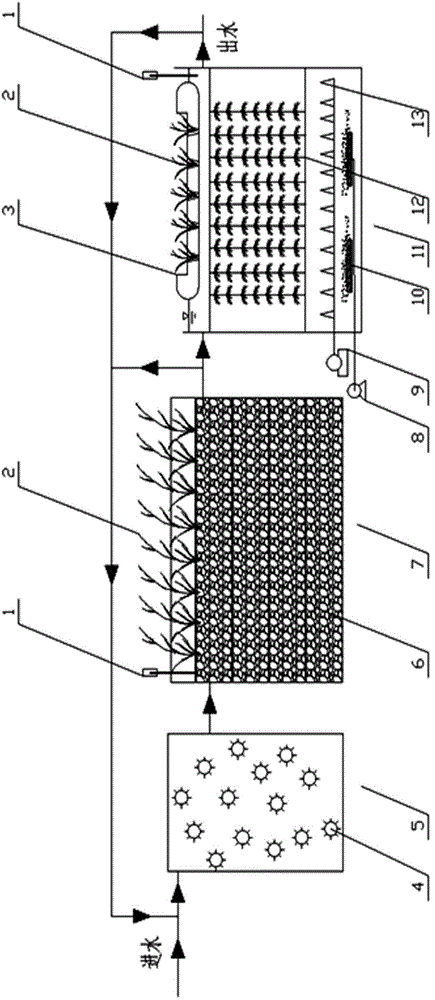 Device and method for using industrial wastes to control lake eutrophication