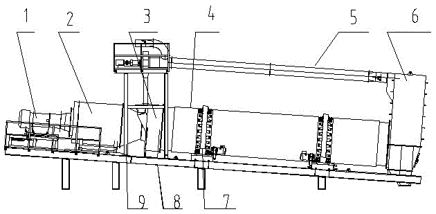 Novel waste pitch heating device