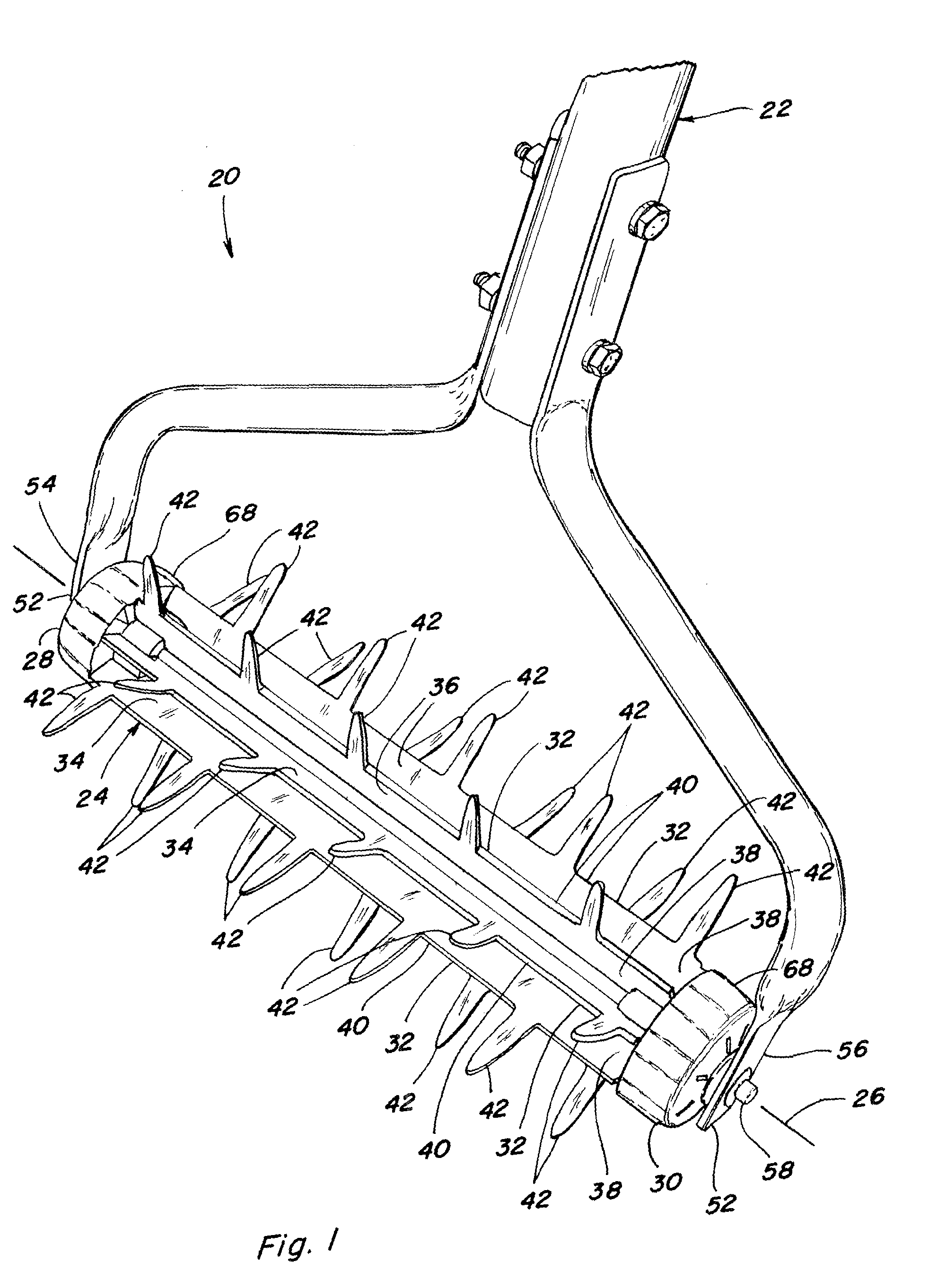 Landscaping mulch turner