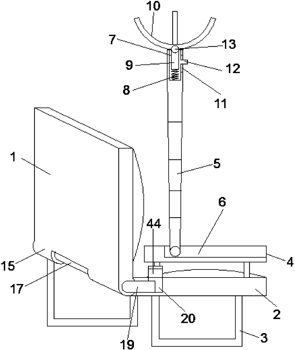 Medical chair for medical treatment