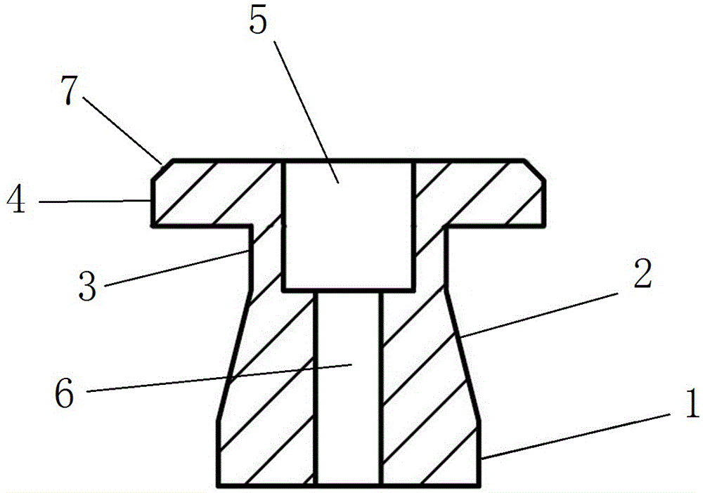 Agate seat of a viscosity machine